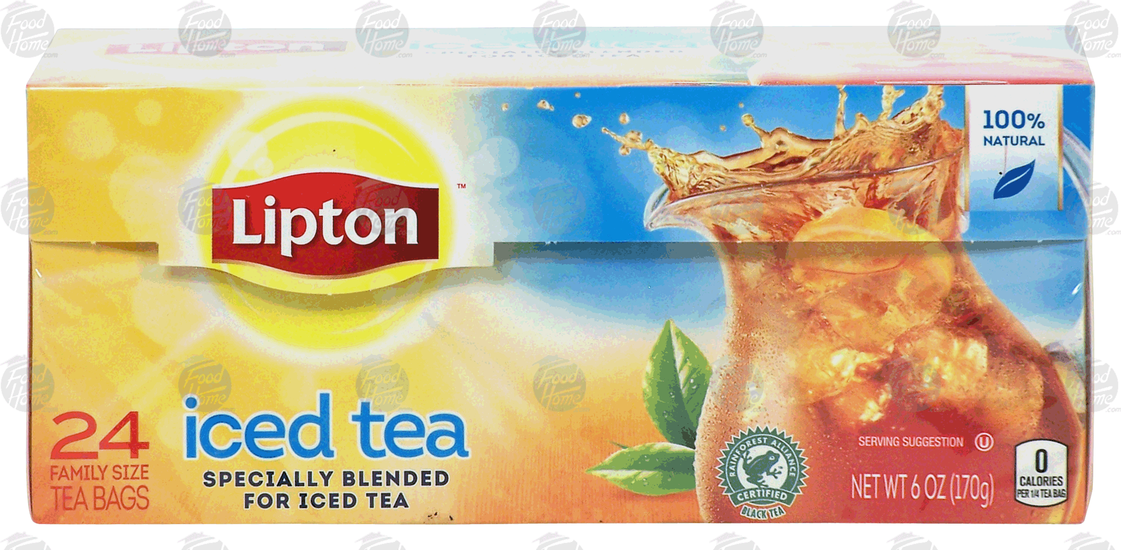 Lipton  iced tea brew, 24 family size tea bags Full-Size Picture